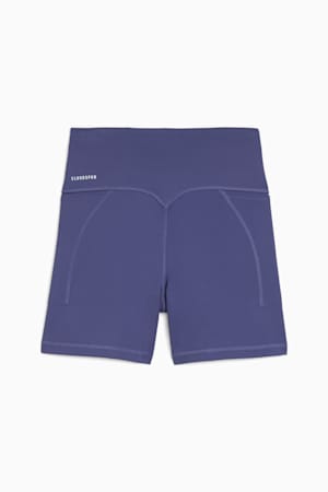 CLOUDSPUN High-Waist 5" Tight Shorts Women, Blue Crystal, extralarge-GBR
